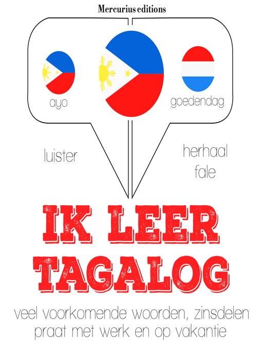 Cover image for Ik leer Tagalog